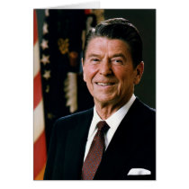 Ronald Reagan Portrait cards