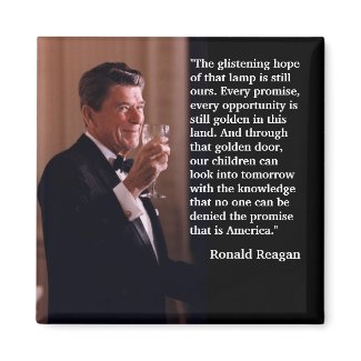 Ronald Reagan Quote Toast 
