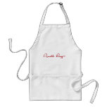 Ronald Reagan Signature Apron