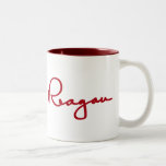 Ronald Reagan Signature Mug