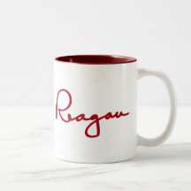 Ronald Reagan Signature Mug