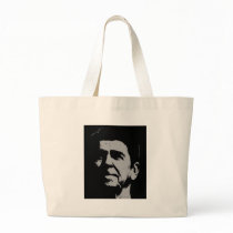 Ronald Reagan silhouette bags by llewsilverhand2 Ronald Reagan silhouette bags