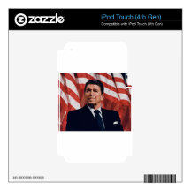 Ronald Reagan Skins For iPod Touch 4G