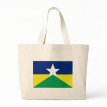 Rondônia, Brazil Flag Canvas Bags