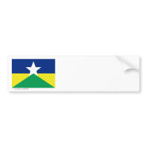 Rondônia, Brazil Flag bumper stickers