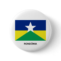 Rondônia, Brazil Flag buttons by Vexillophile Rondônia, Brazil Flag buttons