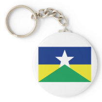 Rondônia, Brazil Flag Keychains