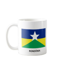 Rondônia, Brazil Flag Coffee Mugs