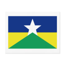 Rondônia, Brazil Flag Postcard