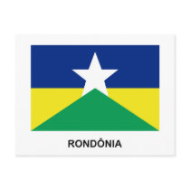 Rondônia, Brazil Flag Postcards