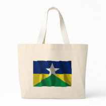 Rondônia, Brazil Waving Flag bags
