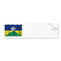 Rondônia, Brazil Waving Flag bumper stickers