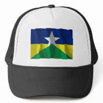 Rondônia, Brazil Waving Flag hats by Vexillophile Rondônia, Brazil Waving Flag hats