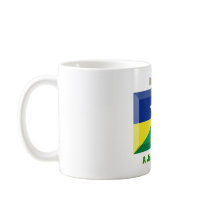 Rondônia Flag Gem Coffee Mugs