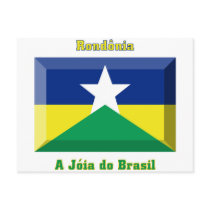 Rondônia Flag Gem Post Cards