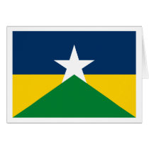 Rondonia Flag Greeting Card by FlagTshirts Rondonia Flag Greeting Card