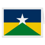 Rondonia Flag Greeting Card
