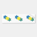 Rondonia'S City Ji Parana, Brazil, Brazil flag Bumper Sticker