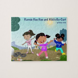 Ronnie Ree Ree and Kiki's Go Cart Puzzle