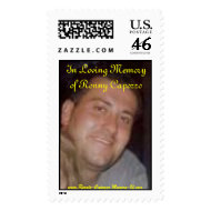 Ronny Capozzo, In Loving Memory of Ronny Capozz... stamp