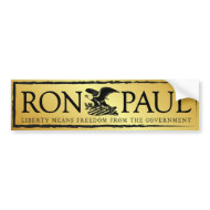 RonPaul2012 bumpersticker