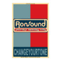 RonSound Obama-style poster posters