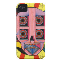 roobot skull iPhone 4 Case-Mate cases
