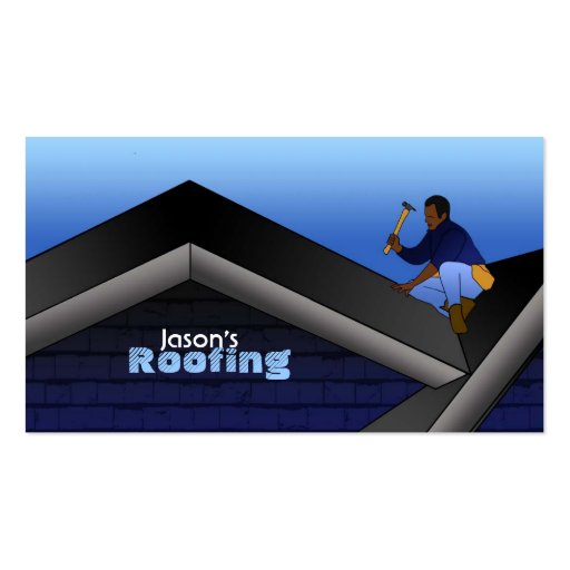 Roofer Business Cards