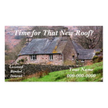 Roofers Business Card