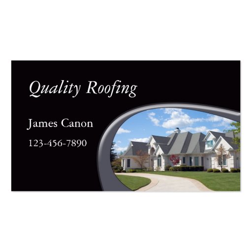 Roofing Business Card