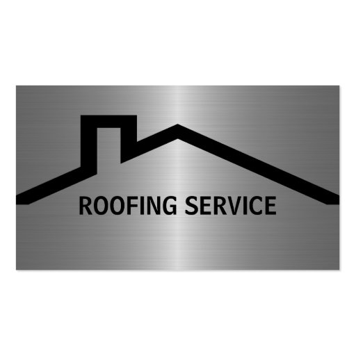 Roofing Business Cards (front side)