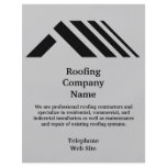 Roofing Company Business Flyer