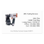 Roofing Services Business Card business cards