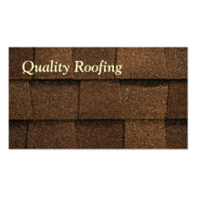 Roofing Shingle Business Card