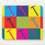 Roofs Pop Art Mouse Pads