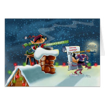 Rooftop Elves cards