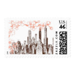 Rooftop Garden A by Ceci New York Postage