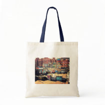 Rooftop Graffiti in Chinatown Canvas Bag