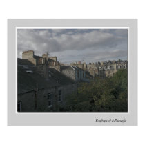 Rooftops of Edinburgh posters by joelor Rooftops of Edinburgh posters