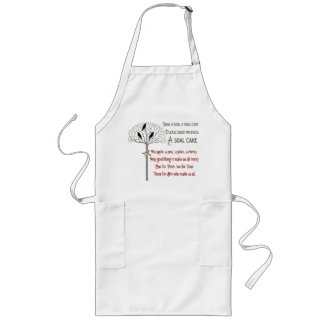 Rook and Holly Soalin Song Christmas Apron