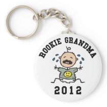 Rookie Grandma 2012 Keychain