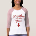 rookie of the year baseball maternity shirt by worldsfair rookie of the year baseball maternity shirt