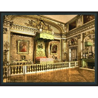 Room of Louis XIV, Versailles, France classic Phot postcard