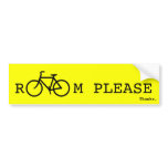 Room Please Bumper Sticker