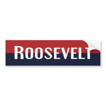 Roosevelt 1940 Bumper Sticker bumper stickers