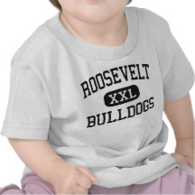 Roosevelt - Bulldogs - High - Casper Wyoming T-shirts