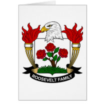 Roosevelt Family Crest cards by coatsofarms Roosevelt Family Crest cards