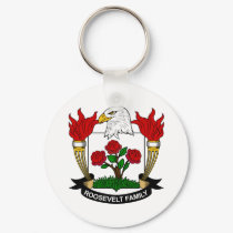 Roosevelt Family Crest keychains by coatsofarms Roosevelt Family Crest keychains