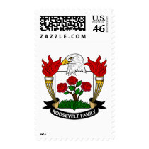 Roosevelt Family Crest postage