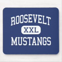 Roosevelt - Mustangs - High - Corona California mousepads by customteamsportswear Roosevelt - Mustangs - High - Corona California mousepads